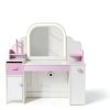 Kids Makeup Vanity Frogprin MDF Lighted Mirror-2