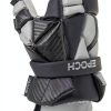 Epoch Lacrosse Carbon Fiber Lacrosse Gloves Adult Grey-6