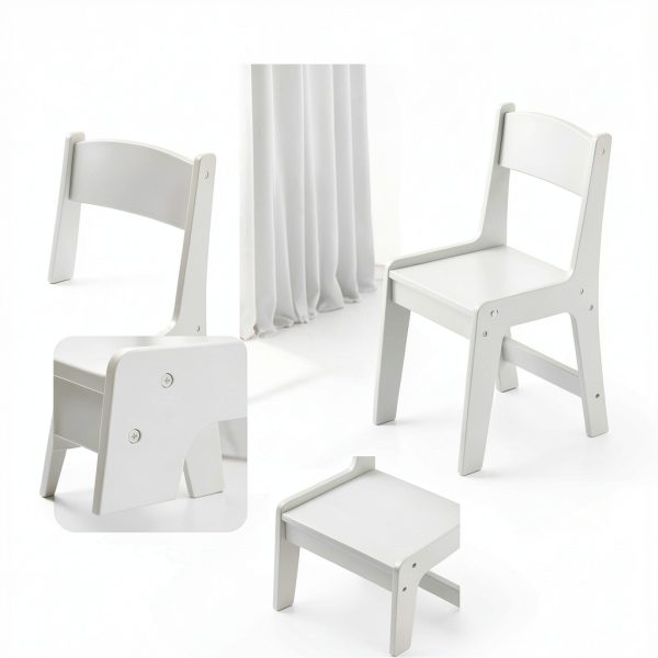 Tolead Pink White Kids Vanity Set-7