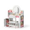 Princess Girls Vanity Set Pink White Kids Vanity-4