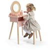 Kids Vanity Set Wood Frame TOOKYTOY Home Decor-2