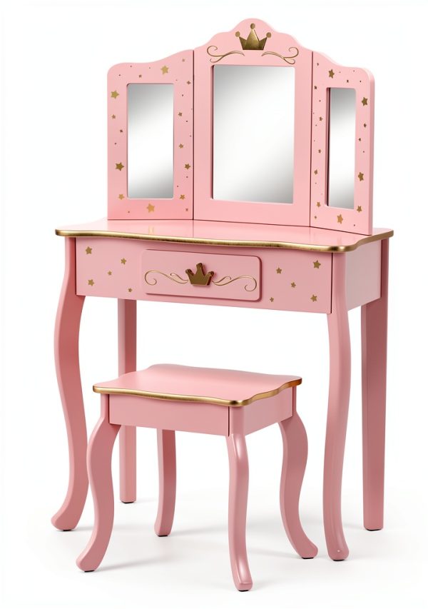 Kids Vanity Set by UTEX Engineered Wood-6
