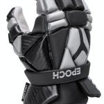 Epoch Lacrosse Carbon Fiber Lacrosse Gloves Adult Grey-0
