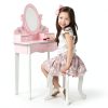 Teamson Design Corp. Kids Vanity Table Wood Frame-5