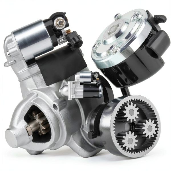 Grezuton Automotive Starter Replacement 12V 1.7KW-4