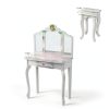 JOYMOR Kids Fluorescent Unicorn Vanity Table-6
