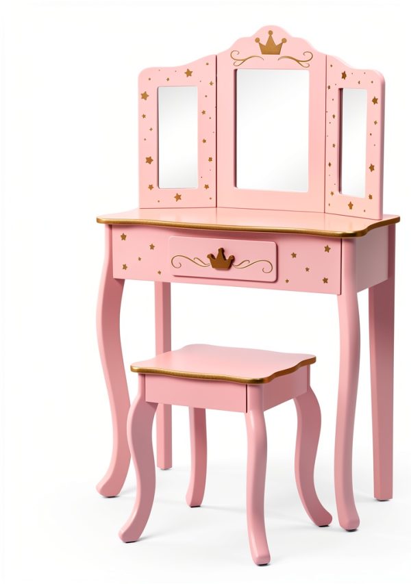 Kids Vanity Set by UTEX Engineered Wood-3