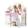 Kids Makeup Vanity Frogprin MDF Lighted Mirror-1