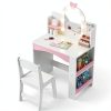Tolead Pink White Kids Vanity Set-0