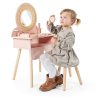 Kids Vanity Set Wood Frame TOOKYTOY Home Decor-1