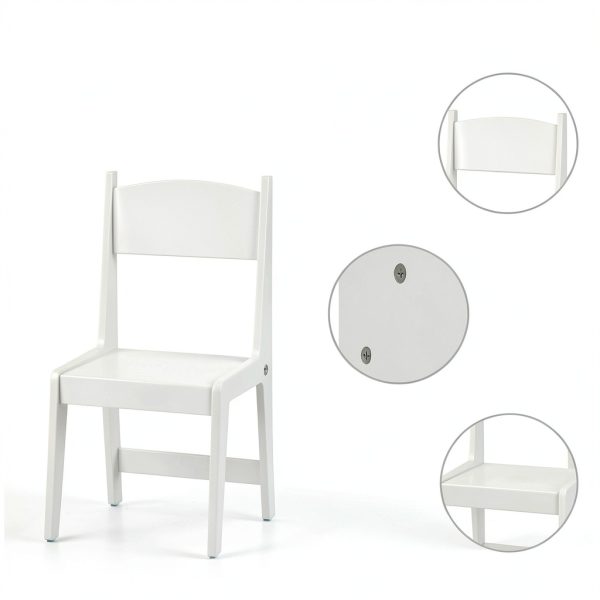 CayugaCrekrd Kids Vanity Table White-6
