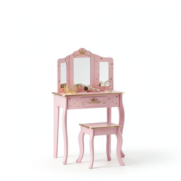 Kids Vanity Set by UTEX Engineered Wood-1