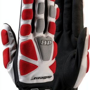 deBeer Lacrosse X-Large Red Padded Gloves-0