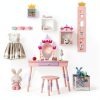Costzon Castle-Shaped Kids Vanity Table-1