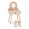 Kids Vanity Set Wood Frame TOOKYTOY Home Decor-6