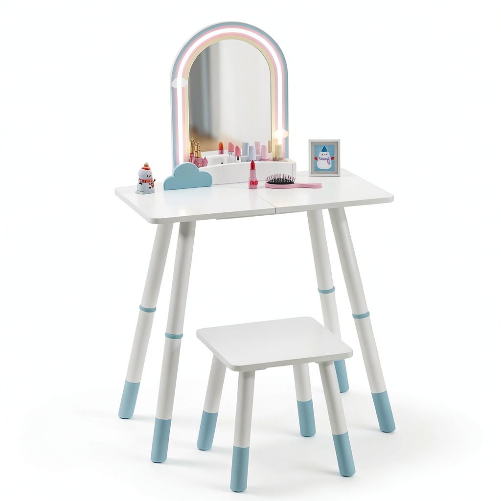 TOLEAD Kids Vanity with Lights