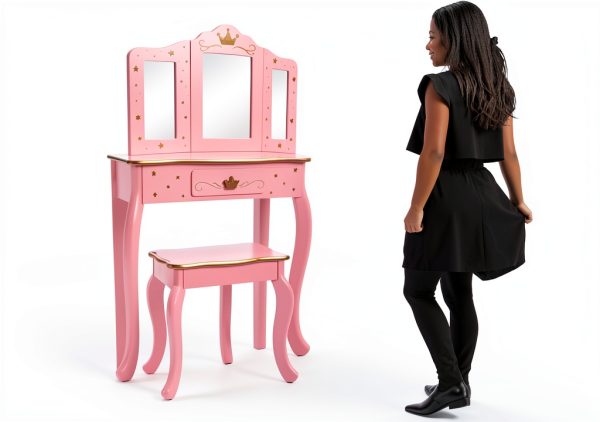 Kids Vanity Set by UTEX Engineered Wood-5