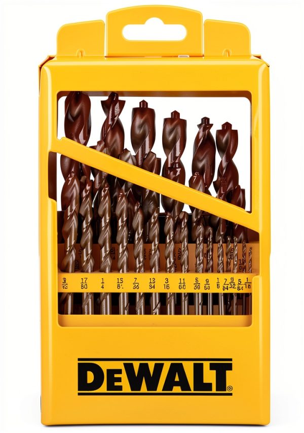 DEWALT Titanium Nitride Coated Drill Bit Set with Pilot Point, 29-Piece (DW1369)-1