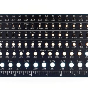 Holistic Drill Bit Gauge - 3 Drill Bit Gauges in One-0