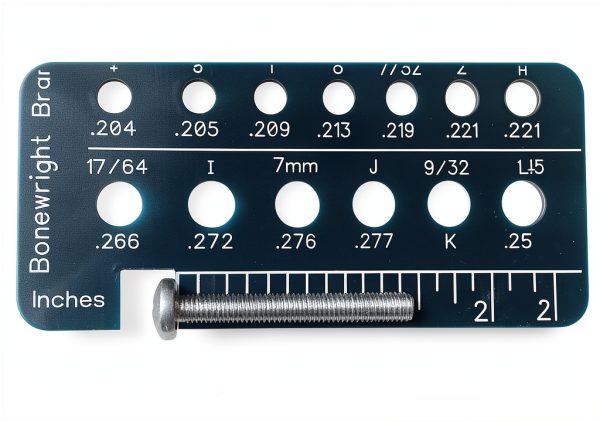Holistic Drill Bit Gauge - 3 Drill Bit Gauges in One-2